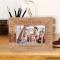 Age Is Merely The Number Of Years The World Has Been Enjoying You Personalized Wooden Frame-6" x 4" Brown Horizontal