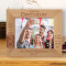 Age Is Merely The Number Of Years The World Has Been Enjoying You Personalized Wooden Frame-10" x 8" Brown Horizontal