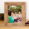 Happy Moments Happy Thoughts Happy Dreams Happy Feelings Personalized Wooden Frame 8" x 10" Brown (Vertical)
