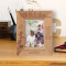 May Each And Every Moment Of Your Special Day Be Filled With The Same Joy And Happiness Personalized Wooden Frame 3 1/2" x 5" Brown (Vertical)