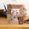 Anyone Who Keeps The Ability To See Beauty Never Grows Old Personalized Wooden Frame 3 1/2" x 5" Brown (Vertical)