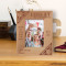 May The Love And Happiness You Share With Others Return To You Tenfold Personalized Wooden Frame 3 1/2" x 5" Brown (Vertical)