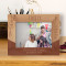 Life Is A Journey Enjoy Every Mile Personalized Wooden Frame-7" x 5" Brown Horizontal