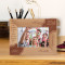 Age Is Merely The Number Of Years Personalized Wooden Frame-6" x 4" Brown Horizontal