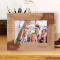 Age Is Merely The Number Of Years Personalized Wooden Frame-7" x 5" Brown Horizontal