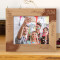 Age Is Merely The Number Of Years Personalized Wooden Frame-10" x 8" Brown Horizontal