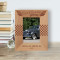 Car Classic Personalized Wooden Frame 3 1/2" x 5" Brown (Vertical)