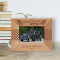 Car Classic Personalized Wooden Frame-5" x 3 1/2" Brown Horizontal