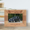 Car Classic Personalized Wooden Frame-6" x 4" Brown Horizontal