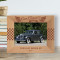 Car Classic Personalized Wooden Frame-7" x 5" Brown Horizontal
