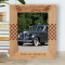 Car Classic Personalized Wooden Frame 8" x 10" Brown (Vertical)