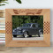 Car Classic Personalized Wooden Frame-10" x 8" Brown Horizontal
