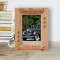 Car Legend Personalized Wooden Frame 4" x 6" Brown (Vertical)