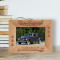 Car Legend Personalized Wooden Frame-6" x 4" Brown Horizontal