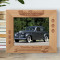 Car Legend Personalized Wooden Frame-10" x 8" Brown Horizontal