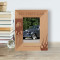 My First Car Personalized Wooden Frame 3 1/2" x 5" Brown (Vertical)