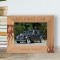 My First Car Personalized Wooden Frame-7" x 5" Brown Horizontal