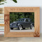 My First Car Personalized Wooden Frame-10" x 8" Brown Horizontal