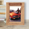 Muscle Car Personalized Wooden Frame 5" x 7" Brown (Vertical)