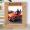Muscle Car Personalized Wooden Frame 8" x 10" Brown (Vertical)