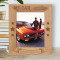 My Car Personalized Wooden Frame 8" x 10" Brown (Vertical)