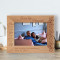 I Love My Life Because It Give Me You I love You Because You Are My Life Personalized Wooden Frame-7" x 5" Brown Horizontal