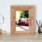 The Best & Most Beautiful Thing In The World Is Love Personalized Wooden Frame 4" x 6" Brown (Vertical)