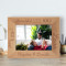 The Best & Most Beautiful Thing In The World Is Love Personalized Wooden Frame-7" x 5" Brown Horizontal