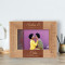 You Make Me A Better Person Personalized Wooden Frame-6" x 4" Brown Horizontal