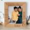 Thank You For Being Mine Personalized Wooden Frame 8" x 10" Brown (Vertical)