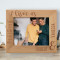 Thank You For Being Mine Personalized Wooden Frame-10" x 8" Brown Horizontal
