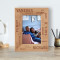 Lovely Funny Beautiful Personalized Wooden Frame 4" x 6" Brown (Vertical)