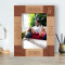 You Are My Morning Sunshine After A Dark Night Personalized Wooden Frame 5" x 7" Brown (Vertical)