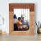 Never Ask Why I Love You Just Accept Personalized Wooden Frame 5" x 7" Brown (Vertical)