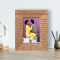 You Are In My Heart Personalized Wooden Frame 3 1/2" x 5" Brown (Vertical)
