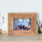 Next To You Is My Favorite Place Personalized Wooden Frame-5" x 3 1/2" Brown Horizontal