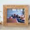 Next To You Is My Favorite Place Personalized Wooden Frame-10" x 8" Brown Horizontal