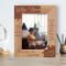 Love Is A Beautiful Thing Personalized Wooden Frame 5" x 7" Brown (Vertical)