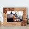 Love Is A Beautiful Thing Personalized Wooden Frame-7" x 5" Brown Horizontal