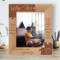 Love Is A Beautiful Thing Personalized Wooden Frame 8" x 10" Brown (Vertical)