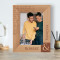 Babe You It's All That I Need Personalized Wooden Frame 5" x 7" Brown (Vertical)