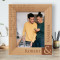 Babe You It's All That I Need Personalized Wooden Frame 8" x 10" Brown (Vertical)
