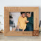 Babe You It's All That I Need Personalized Wooden Frame-10" x 8" Brown Horizontal