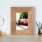 Every Single Second My Love For You Grows Personalized Wooden Frame 3 1/2" x 5" Brown (Vertical)
