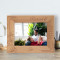 Every Single Second My Love For You Grows Personalized Wooden Frame-7" x 5" Brown Horizontal