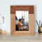 Soul Mate Personalized Wooden Frame 4" x 6" Brown (Vertical)