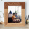 Soul Mate Personalized Wooden Frame 8" x 10" Brown (Vertical)