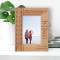 Retirement Is When You Stop Living At Work Personalized Wooden Frame 4" x 6" Brown (Vertical)
