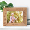 Retirement Personalized Wooden Frame-7" x 5" Brown Horizontal