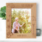 Retirement Personalized Wooden Frame 8" x 10" Brown (Vertical)
